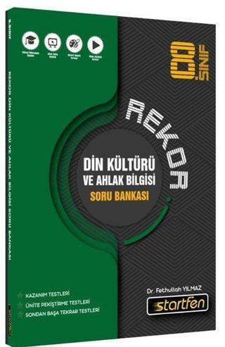 8. Sınıf Din Kültürü ve Ahlak Bilgisi Rekor Soru Bankası - Kolektif  - Startfen Yayınları