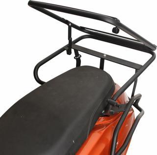 GP Kompozit TVS Jupiter 110/125 2023-2024 Uyumlu Damperli Çanta Demiri Siyah