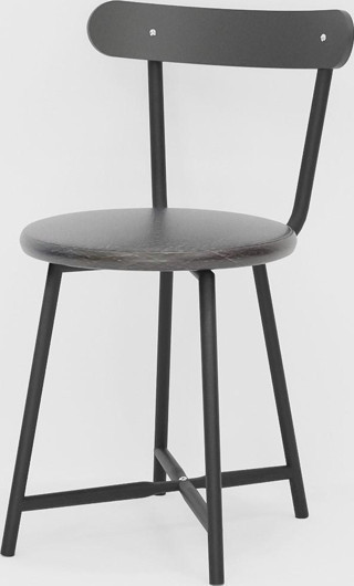 Eportatif Balkon Sandalyesi Mutfak Salon Bahçe Sandalye Döşeme Çam 1472