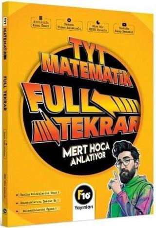 2023 Mert Hoca TYT Matematik Full Tekrar Video Ders Kitabı - Mert Hoca - F10 Yayınları
