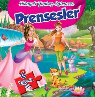 Prensesler - Hikayeli Yapboz Eğlencesi - Kolektif  - Yumurcak Yayınları