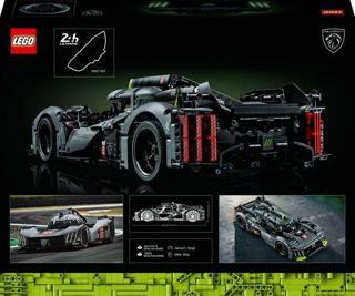 LEGO Technic Peugeot Hypercar 9X8 24H Le Mans Hybrid Hypercar 42156 Yapım Seti