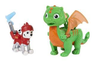 Spin Master PAW Patrol Rescue Knights Marshall and Ejderha Jade Aksiyon Figür Seti