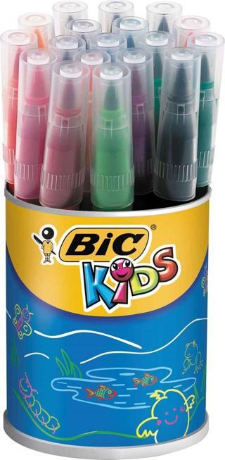 Bic KEÇELİ KALEM VİSA FIRÇA UÇ 18 Lİ