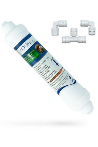 Aquaflo Tatlandırıcı Filtre 1200 iodin Açık ve Kapalı Tüm Su Arıtma Cihazları ile Uyumlu