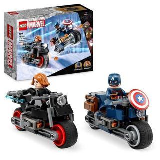 Lego Marvel Lego Black Widow ve Kaptan Amerika Motosikletleri 76260
