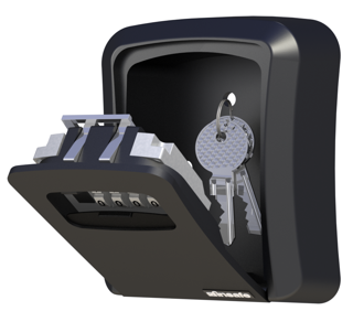İnsafe ISC806KEY Şifreli Anahtar Kutusu - Anahtar Dolabı - Kasa - Siyah