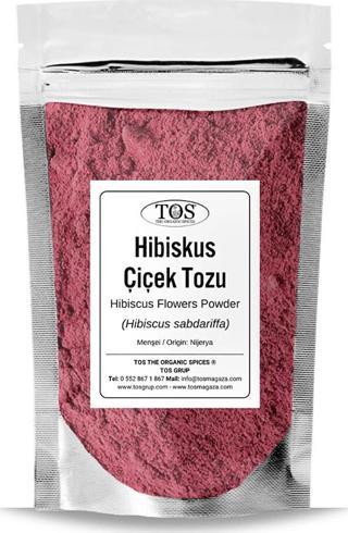 Hibiskus Çiçek Tozu 500 gr (1. Kalite) Hibiscus sabdariffa / Hibiscus Flowers Powder