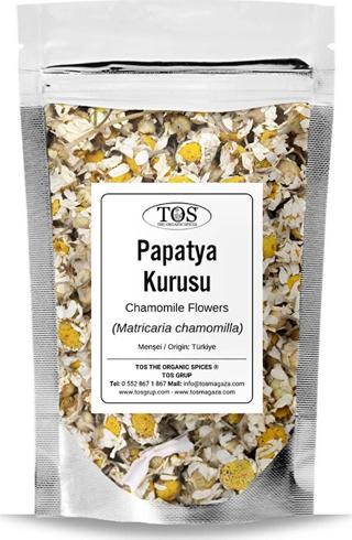 Papatya Kurusu 1 kg (1. Kalite) Matricaria chamomilla / Chamomile Flowers, Papatya Çayı