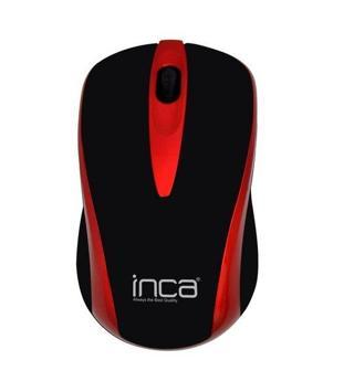 Inca Track Red Sensör Wireless Nano Alıcılı 2.4 Ghz Kırmızı Mouse