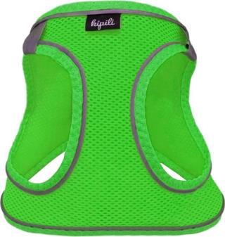 Üç Kilitli Sportif Kedi Köpek Göğüs Tasması 24-28 cm XX-Small Yeşil