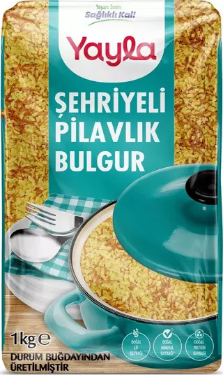 Yayla Şehriyeli Pilavlık Bulgur 1 kg