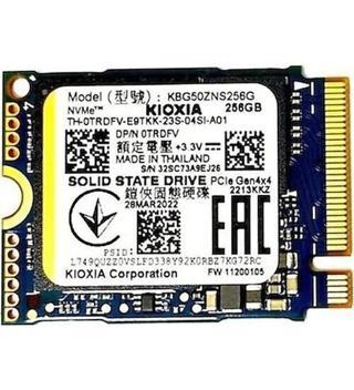 Kıoxıa Bics Flash, Kbg50zns256g, 256gb, 3400/1900, Gen4, Nvme Pcıe M.2 2230, Ssd (bulk-kutusuz)