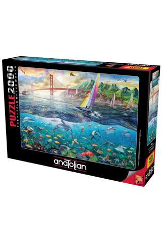 Anatolian 2000 Parçalık Puzzle - San Francisco Köprüsü 3968