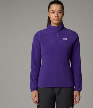 The North Face W 100 Glacier 1/4 Zip - Eu Kadın Polar