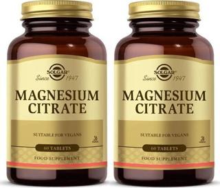 Solgar Magnesium Citrate 200 mg 60 Tablet 2 Adet