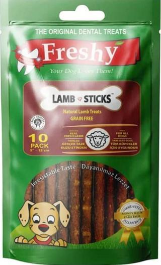 Freshy Lamb Sticks Tahılsız Kuzulu Çubuk Köpek Ödülü 100 Gr