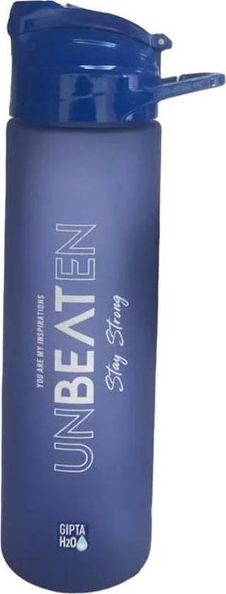 Gıpta Unbeaten Tritan Pipetli Lacivert Matara 600 Ml