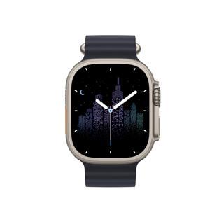 Winex 2023 Watch 8 Pro Max Amoled Ekran Android İos Uyumlu Akıllı Saat Siyah