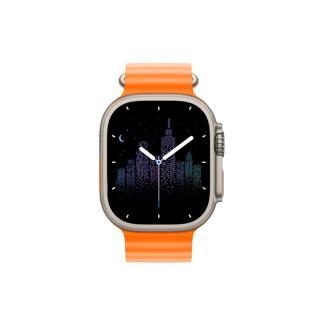 Winex 2023 Watch 8 Pro Max Amoled Ekran Android İos Uyumlu Akıllı Saat Turuncu