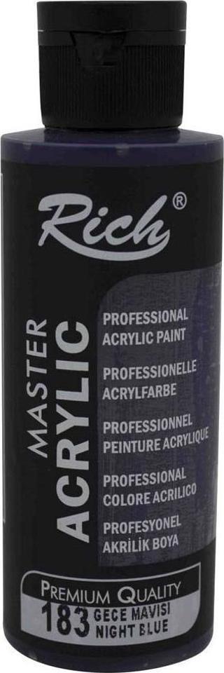Rich Akrilik Boya 120 CC Gece Mavisi 120-183