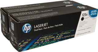 HP 125A Black Siyah Çiftli 2.200 Sayfa Toner CB540AD