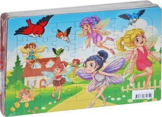 Laço LC073 Orta Boy Frame Boyamalı Puzzle 9 Model