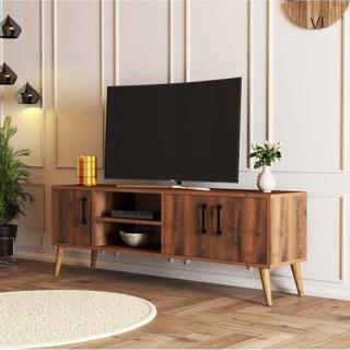 Mezza 1582 EXXEN 150 CM (AHŞAP AYAKLI) TV ÜNİTESİ HAT