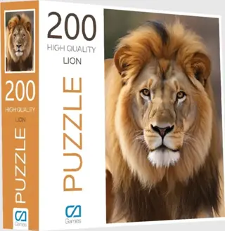 Ca Games 6019 Aslan Puzzle 200 Parça