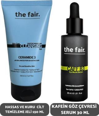 the fair. Hassas ve Kuru Cilt Temizleme Jeli 150 ml ve Kafein Göz Çevresi Serum 30 ml