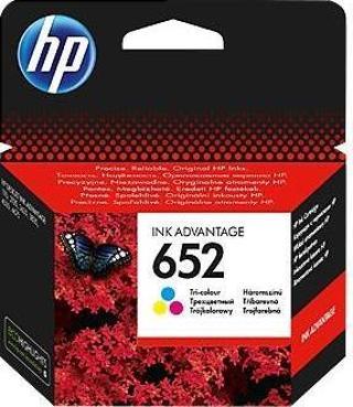 HP 652 Color Renkli Kartuş F6V24AE