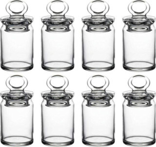 Paşabahçe kitchen mini cam vakum kapaklı kavanoz 8 li 240cc