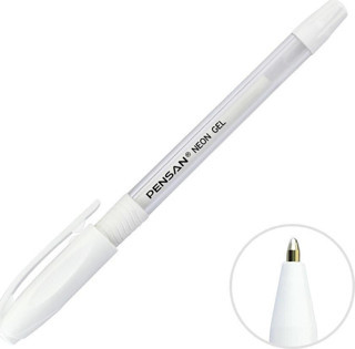 Pensan Tükenmez Kalem Jel 1.0 MM Neon Beyaz 2290