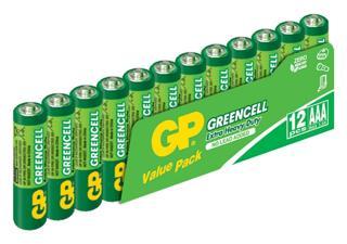 GP Greencell AAA Çinko İnce Kalem Pil 12'li Paket GP24G-VS12