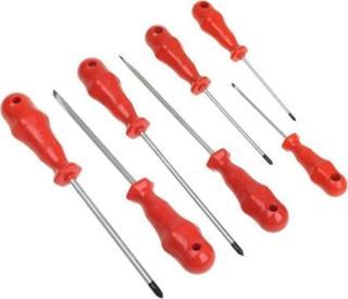 Toptancı Kapında Mıknatıslı Düz Ve Yıldız Tornavida Seti 7 Adetye