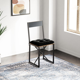 Eportatif Mutfak Sandalyesi Mİnderli Salon Balkon Atlantik Sandalye Füme 1499