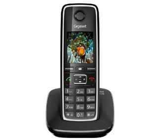 C530 IP Siyah Telsiz Telefon Işıklı Ekran 200 Rehber