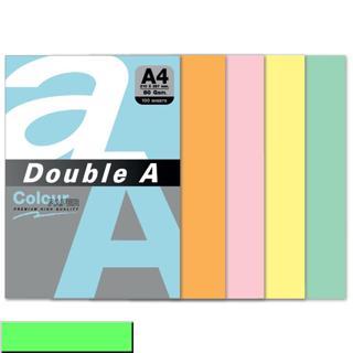 Double A Renkli Fotokopi Kağıdı 100 LÜ A4 80 GR Pastel Zümrüt Yeşili