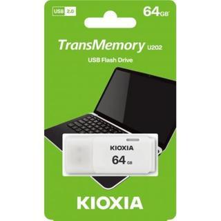 Kioxia 64GB U202 Beyaz Usb 2.0 Bellek