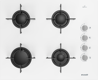 Arçelik OCD T 651 EB Beyaz Cam Ankastre Ocak