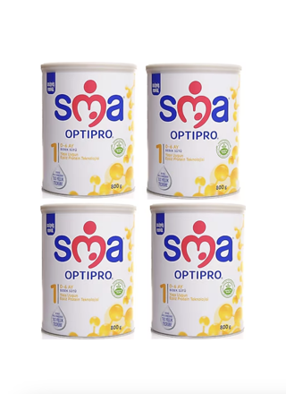 SMA Optipro 1 Probiyotik Bebek Sütü 800 gr 4 Adet