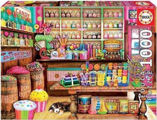 Educa 17104 Candy Shop 1000 Parça Puzzle