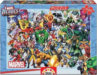 Educa 15193 Collage Of Marvel Heroes 1000 Parça Puzzle
