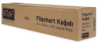 KRAF FLIPCHART KAGIDI RULO 64x90cm 100YP 702G