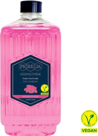 Pereja Gizemli Misk Doğal Zeytinyağlı Sıvı Sabun 1500 Ml