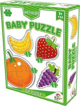 Laço Kids Baby Bebek Puzzle Meyveler Seti 4'lü LC7227