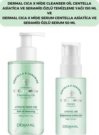 Dermal Cıca X Mide Centella Asiatica Özlü Temizleme Yağı ve Serumu