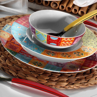 Kütahya Porselen Mitterteich 8660 Desen 24 Parça Yemek Seti