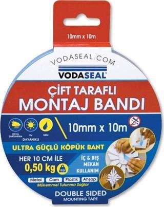 Vodaseal Çift Taraflı Montaj Bandı 10X10Mt Kablo Kanalları İçin