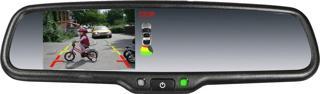 Unique Uq-043Lap Full Hd Dvr Geri Görüş Kameralı Park Sensorlu Dikiz Ayna Monitör
